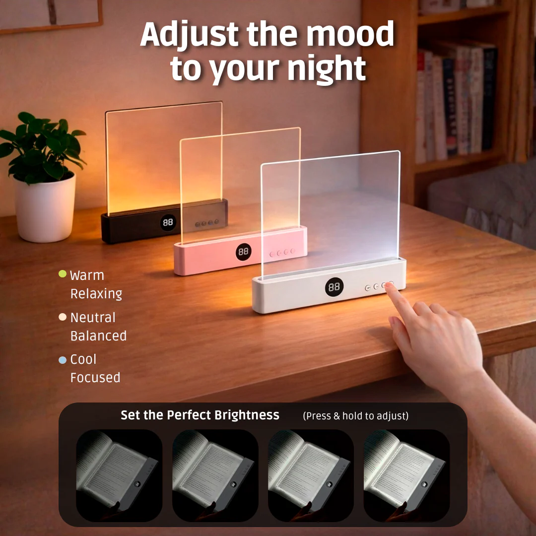 Sleep-Friendly Night Reading Light