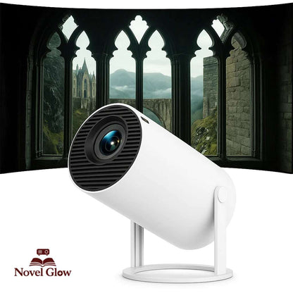 Novel Glow Projector - Cozy Book Reading Light & Ambient Projector