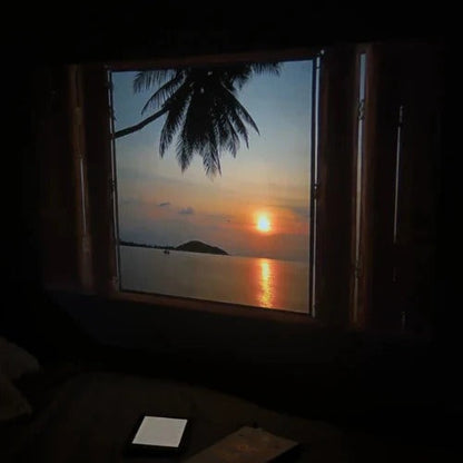 Novel Glow Projector - Cozy Book Reading Light & Ambient Projector