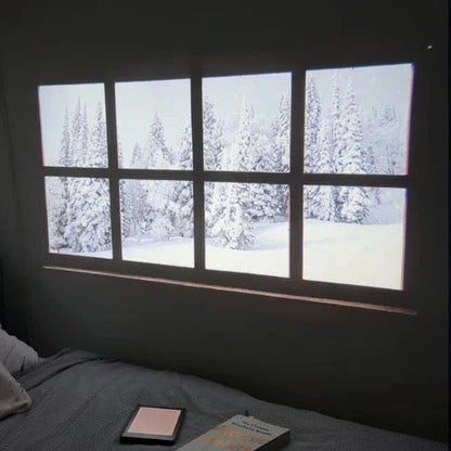 Novel Glow Projector - Cozy Book Reading Light & Ambient Projector